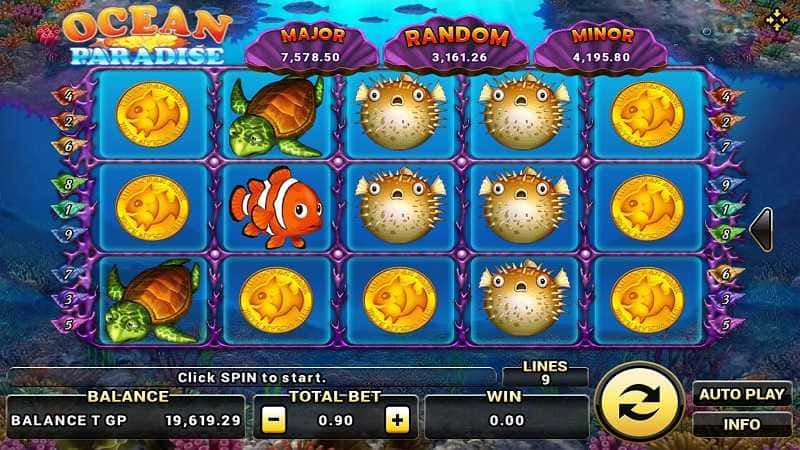 รูปเล่นเกม Ocean Paradise