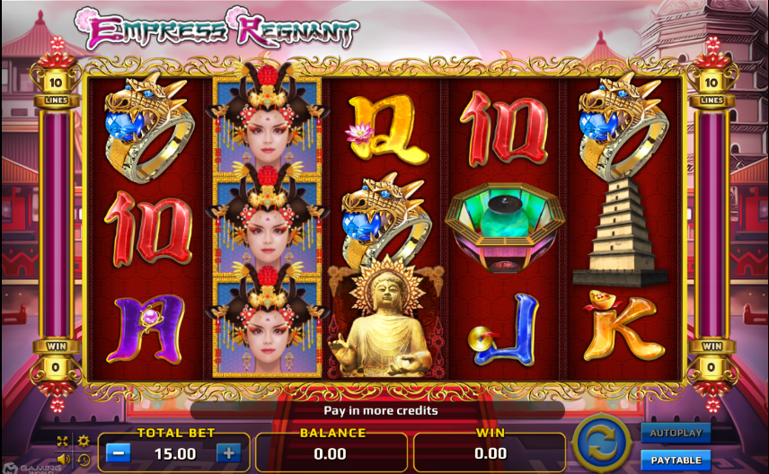 รูปเล่นจริงภายในเกม Empress Regnant