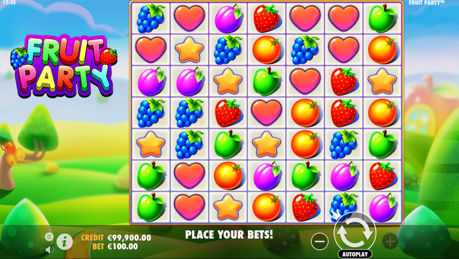 ฟีเจอร์ในเกม Fruit Party