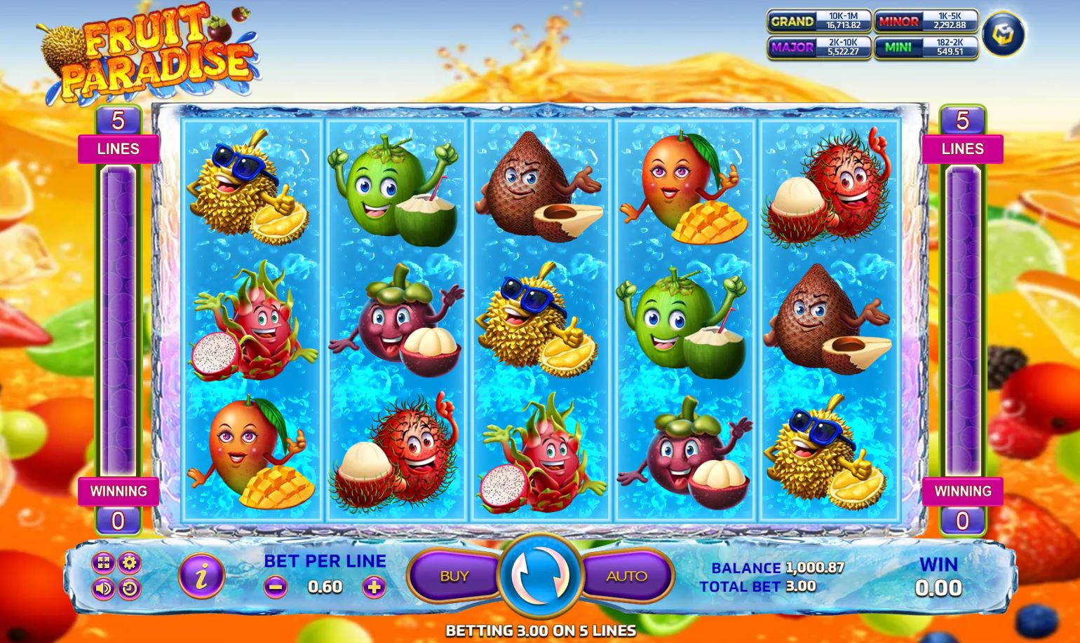 รีวิวเกม Fruit Paradise